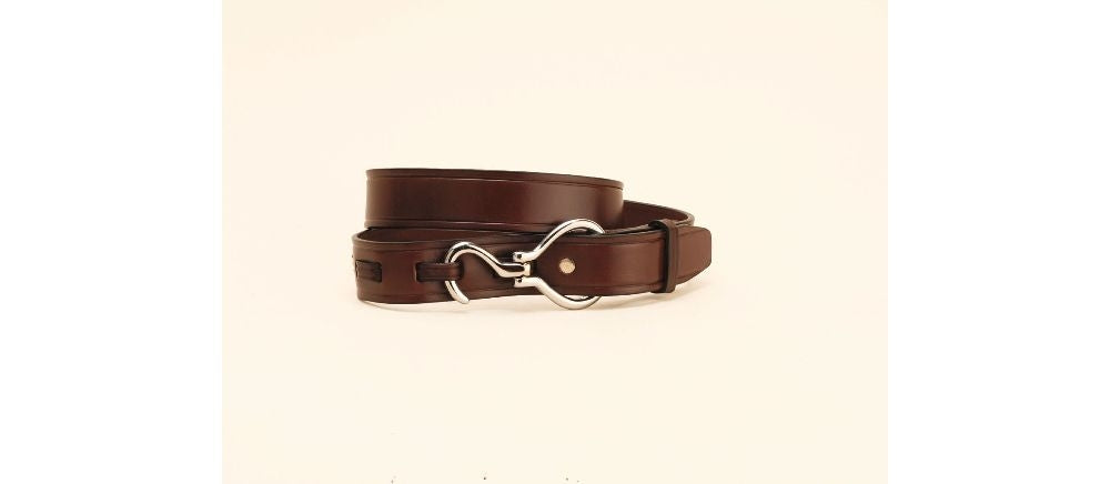 Tory Leather 1 1/4'' Belt with Hoof Pick Buckle