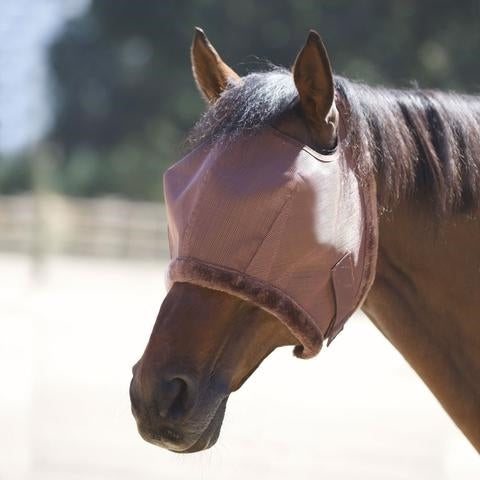 Kensington Signature Fly Mask with Fleece Trim