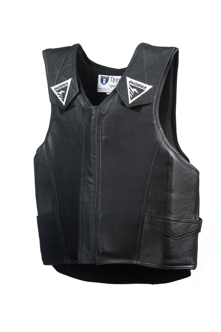 Phoenix Pro-Max Leather Protective Rodeo Vest