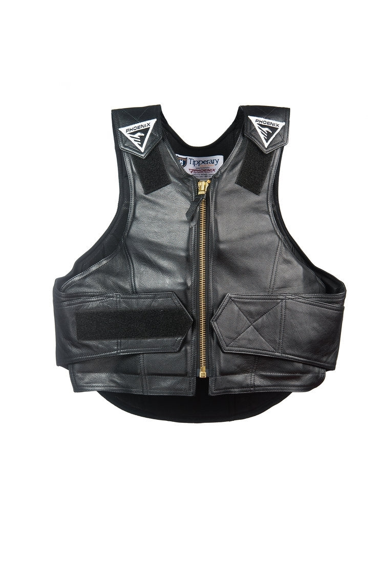 Phoenix Rough Rider Leather Protective Rodeo Vest