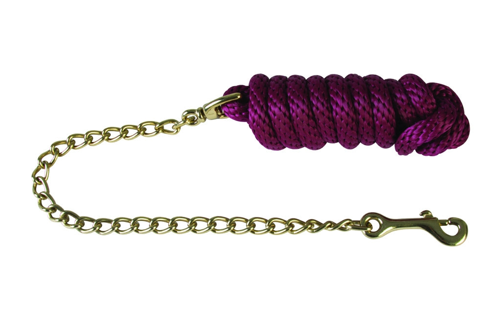 Basic Poly Lead Rope with Chain