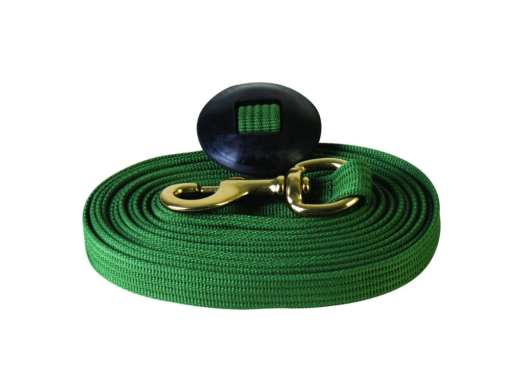 Basic Flat Cotton Web Lunge Line