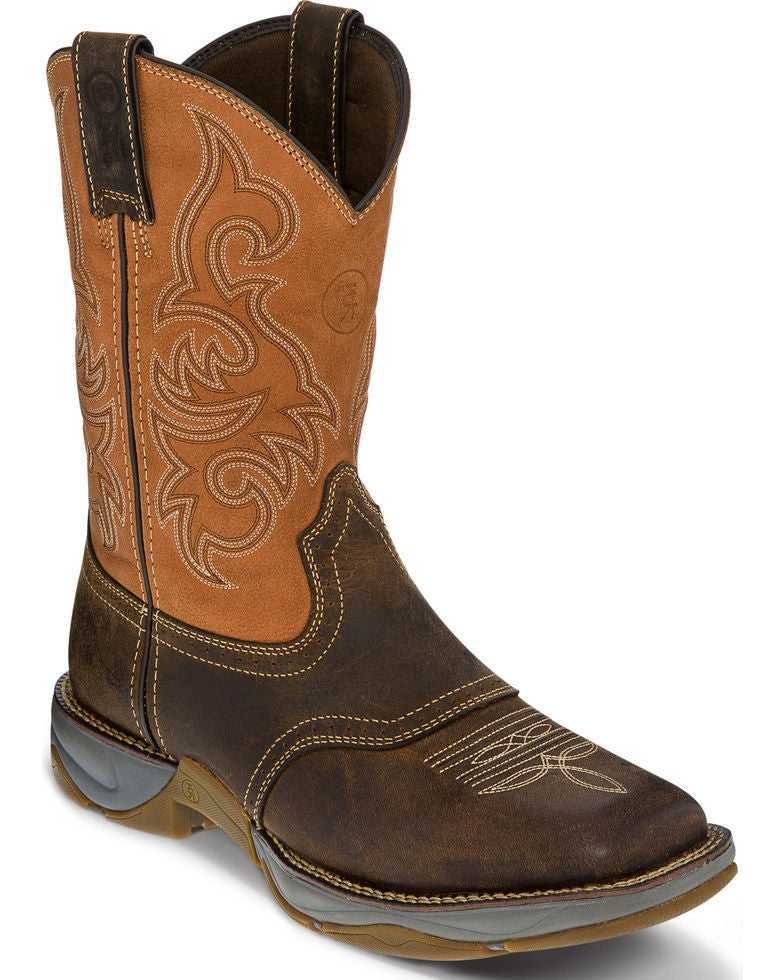 Tony Lama Mens Junction Square Toe Boots