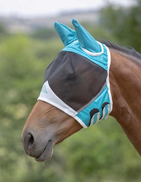 Shires Fine Mesh Fly Mask With Ears