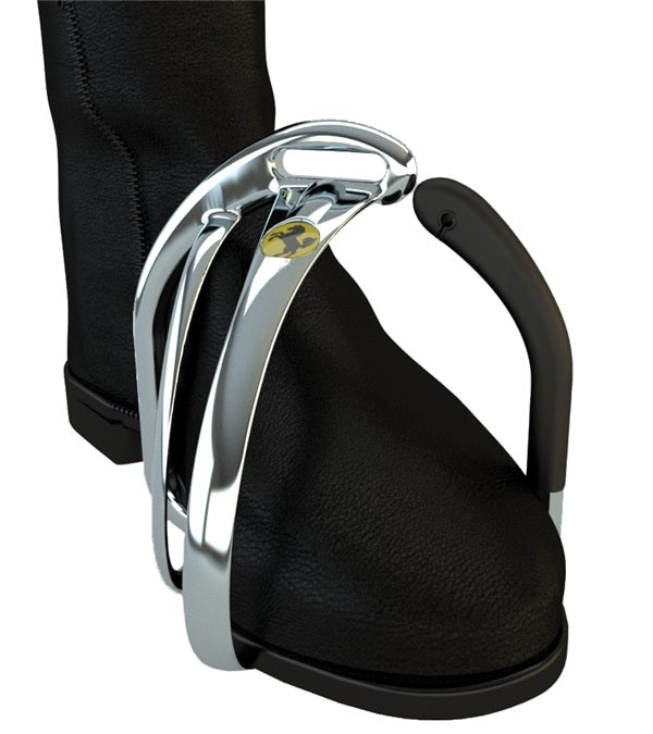 Space Technology Safety English Stirrups Irons - Sold in Pairs