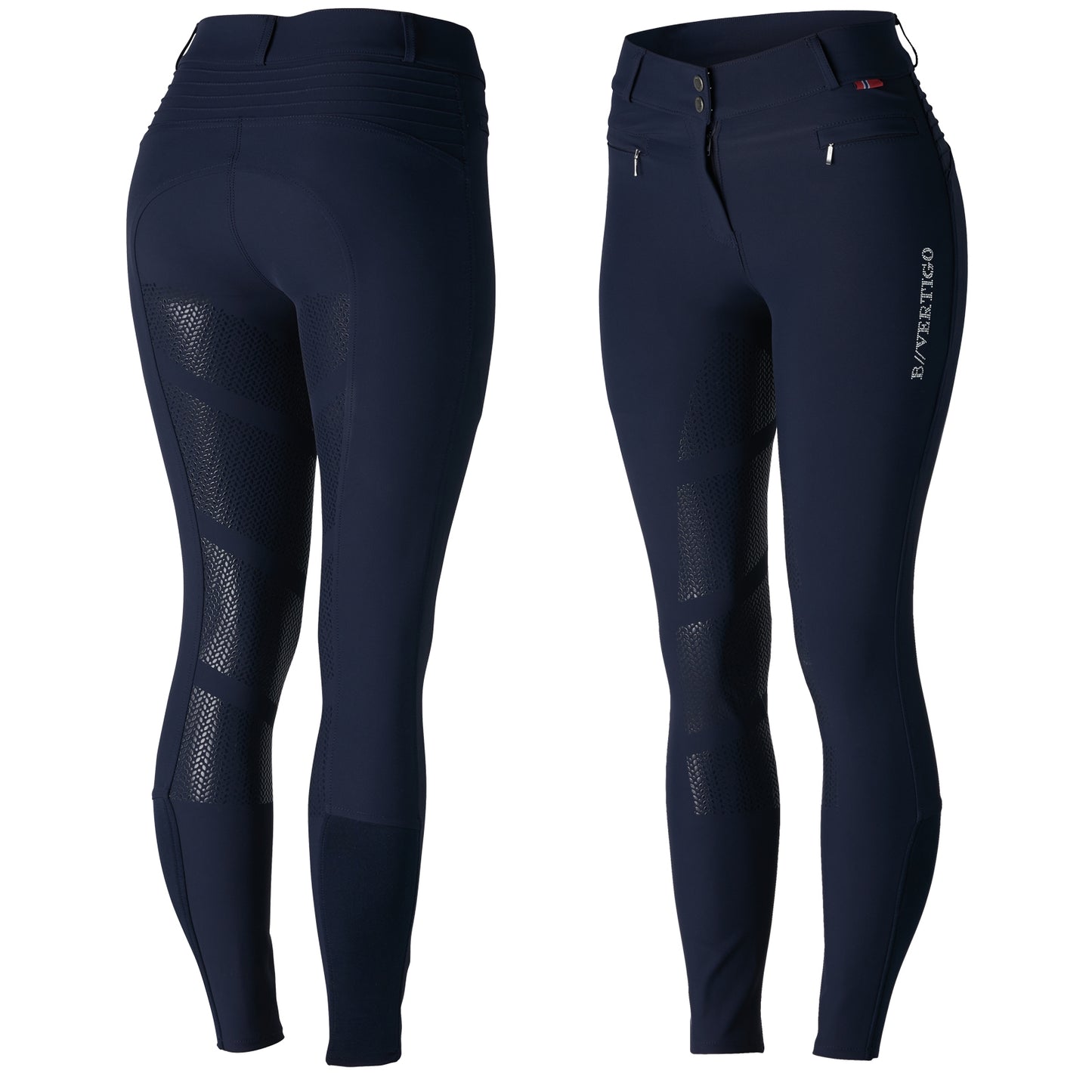 B Vertigo Ladies Drea Silicone Full Seat Breeches