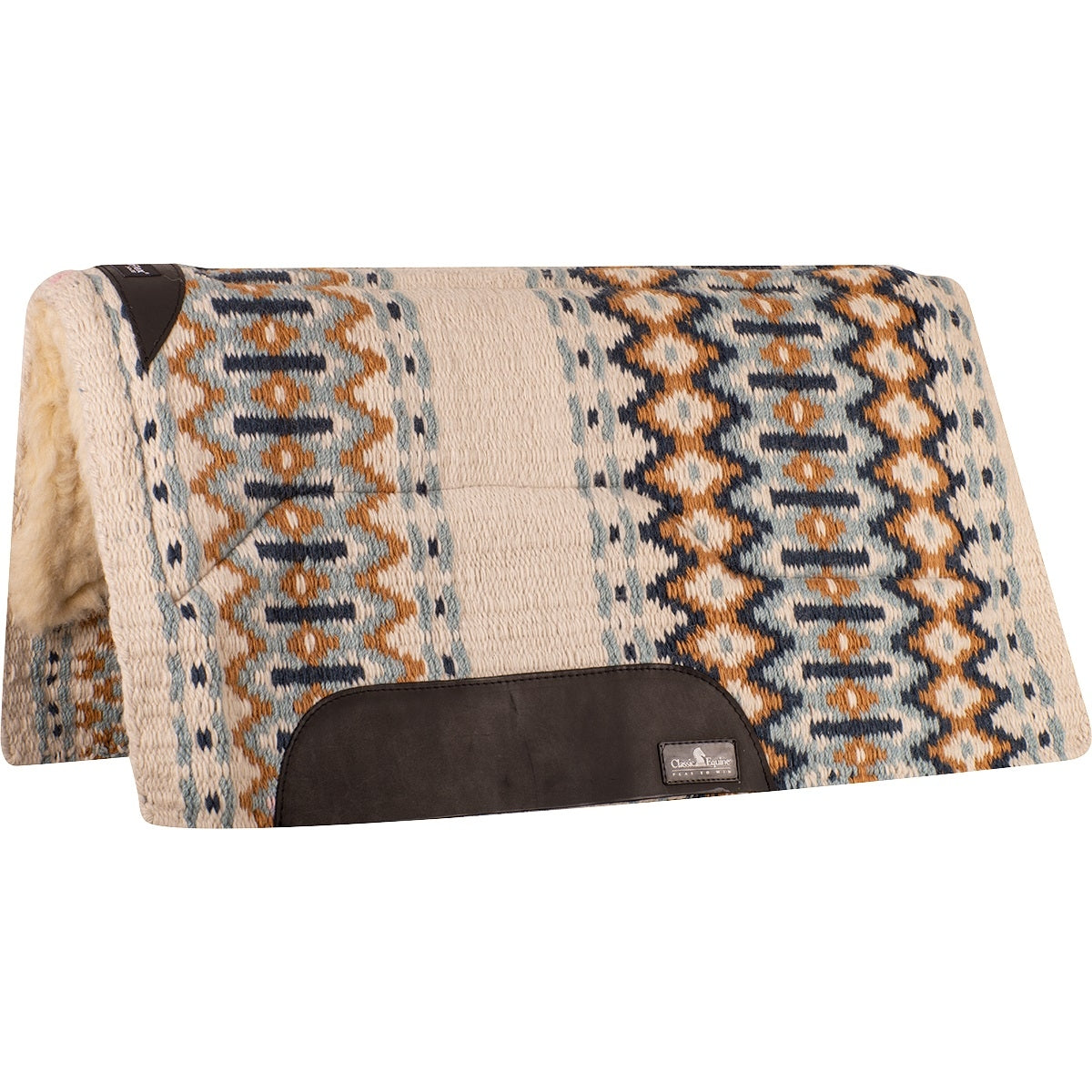 Classic Equine Sensorflex Wool Straight Top Saddle Pad - 3/4'' Thick