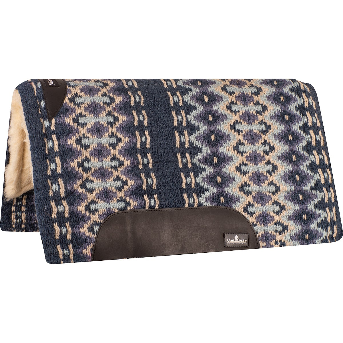 Classic Equine Sensorflex Wool Straight Top Saddle Pad - 3/4'' Thick