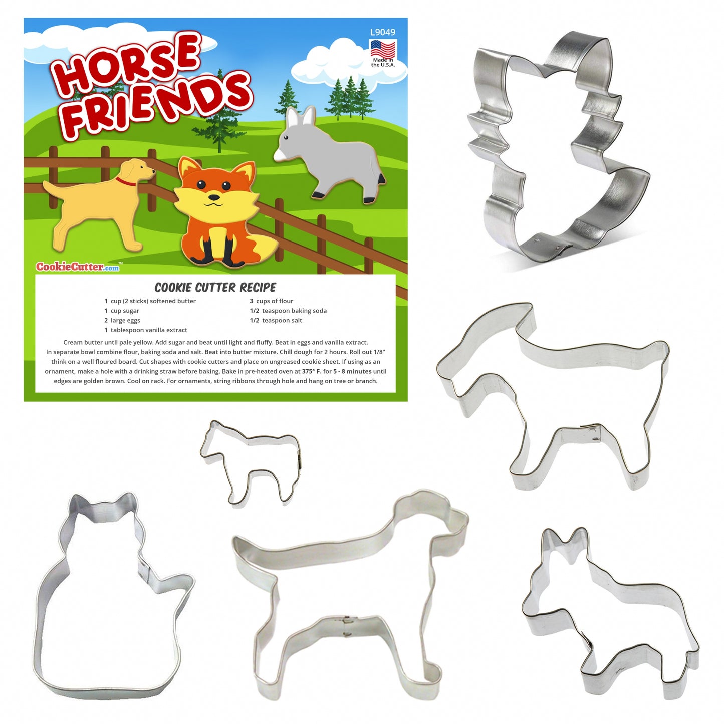 Horse Friends Cookie Cutter Set