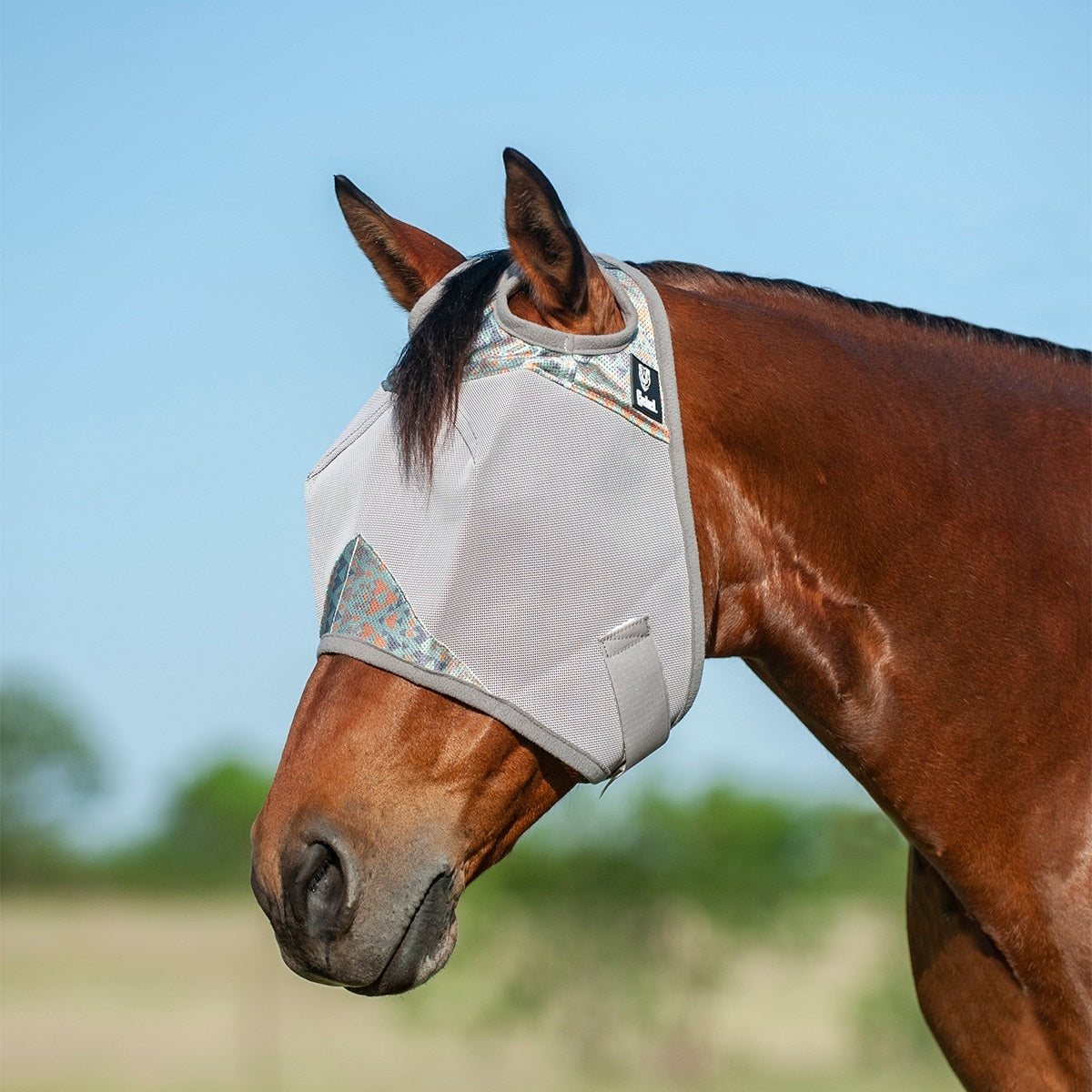 Cashel Crusader Patterned Fly Mask - Standard