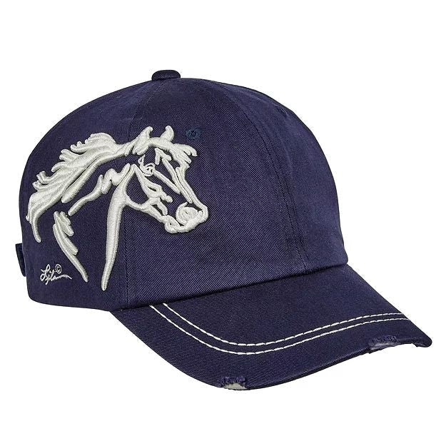 AWST Int'l Lila 3D Horse Head Cap