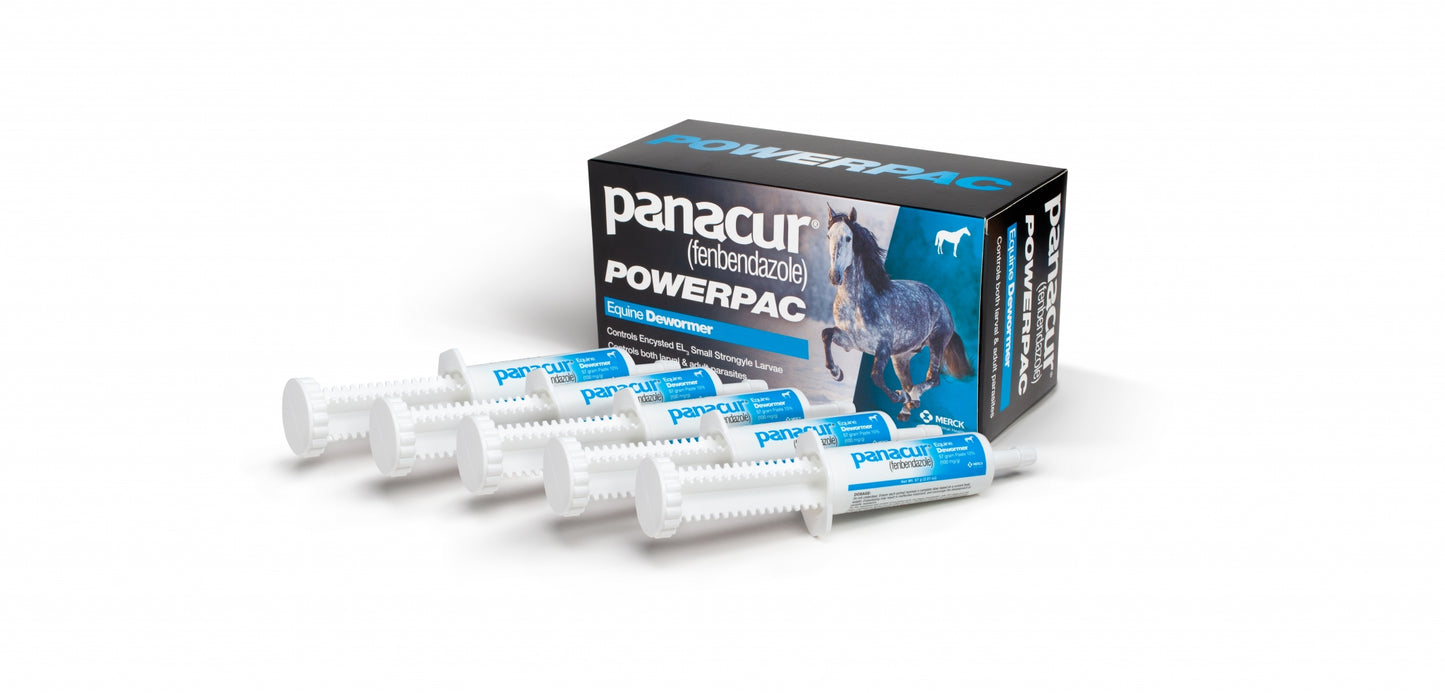 Panacur Powerpac Fenbendazole Paste Wormer 5-Dose