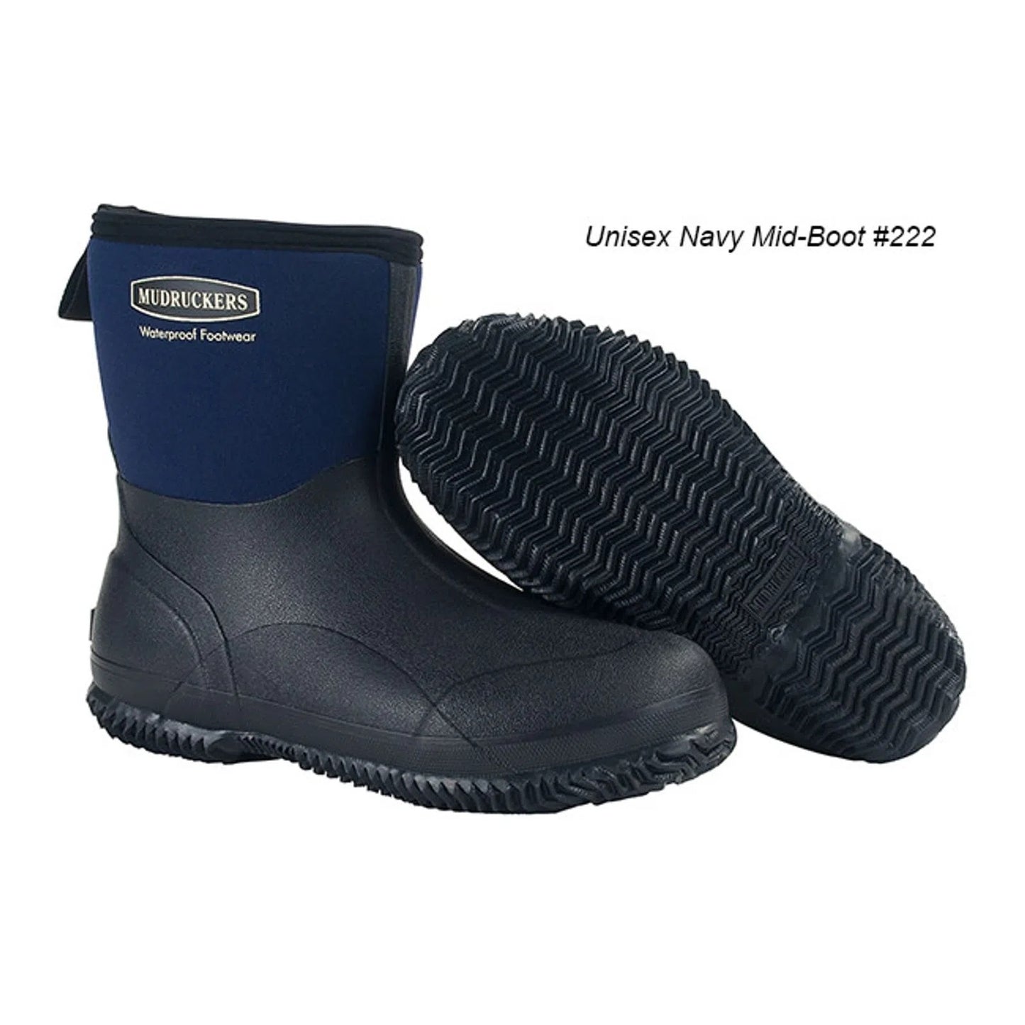 Mudruckers Waterproof Slip On Mid Boots