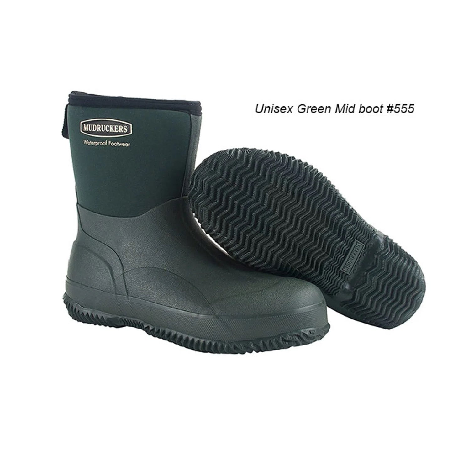 Mudruckers Waterproof Slip On Mid Boots