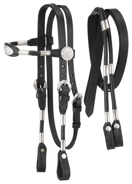 Tough-1 Miniature Poco Headstall with Reins