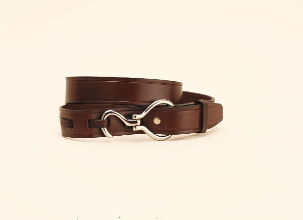 Tory Leather 1 1/4'' Belt with Hoof Pick Buckle