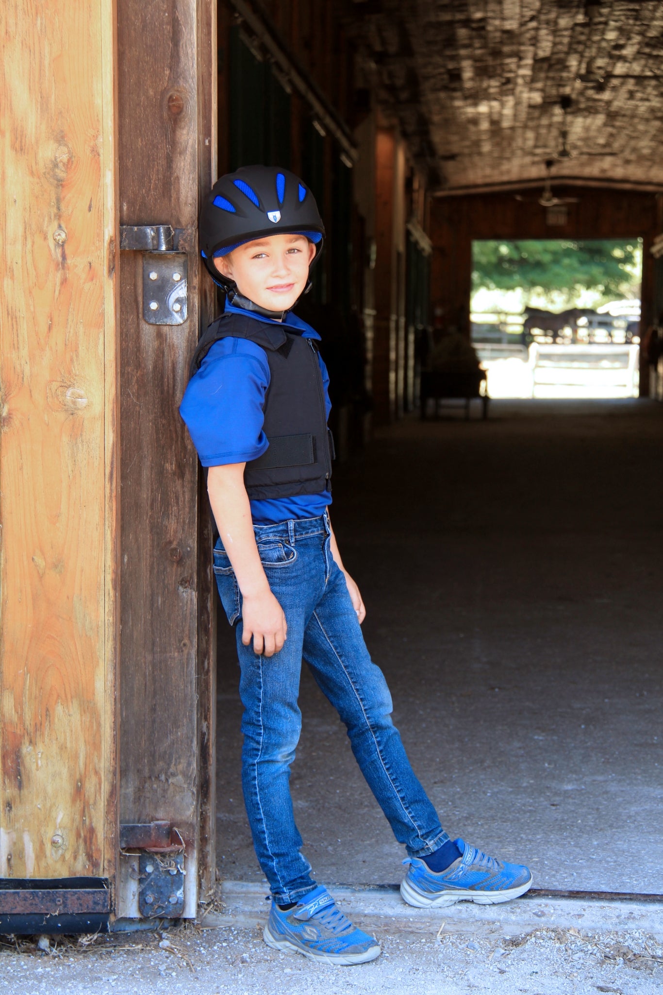 Tipperary Youth Ride-Lite Protective Vest - Taslan Lining