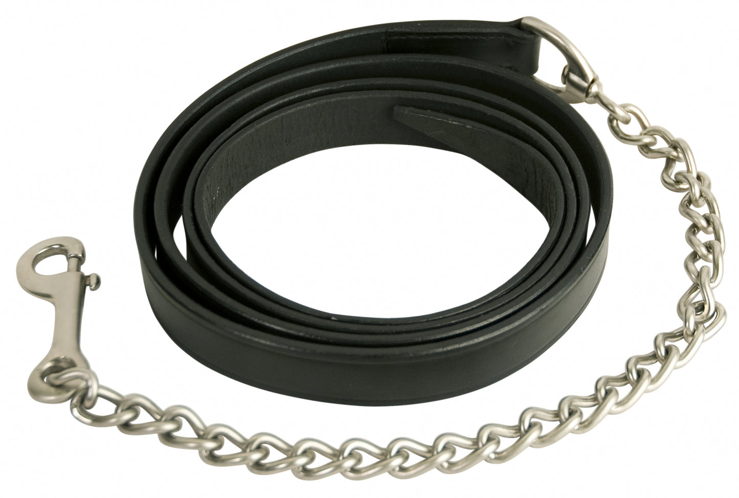 Gatsby Leather Lead with 20'' Chain