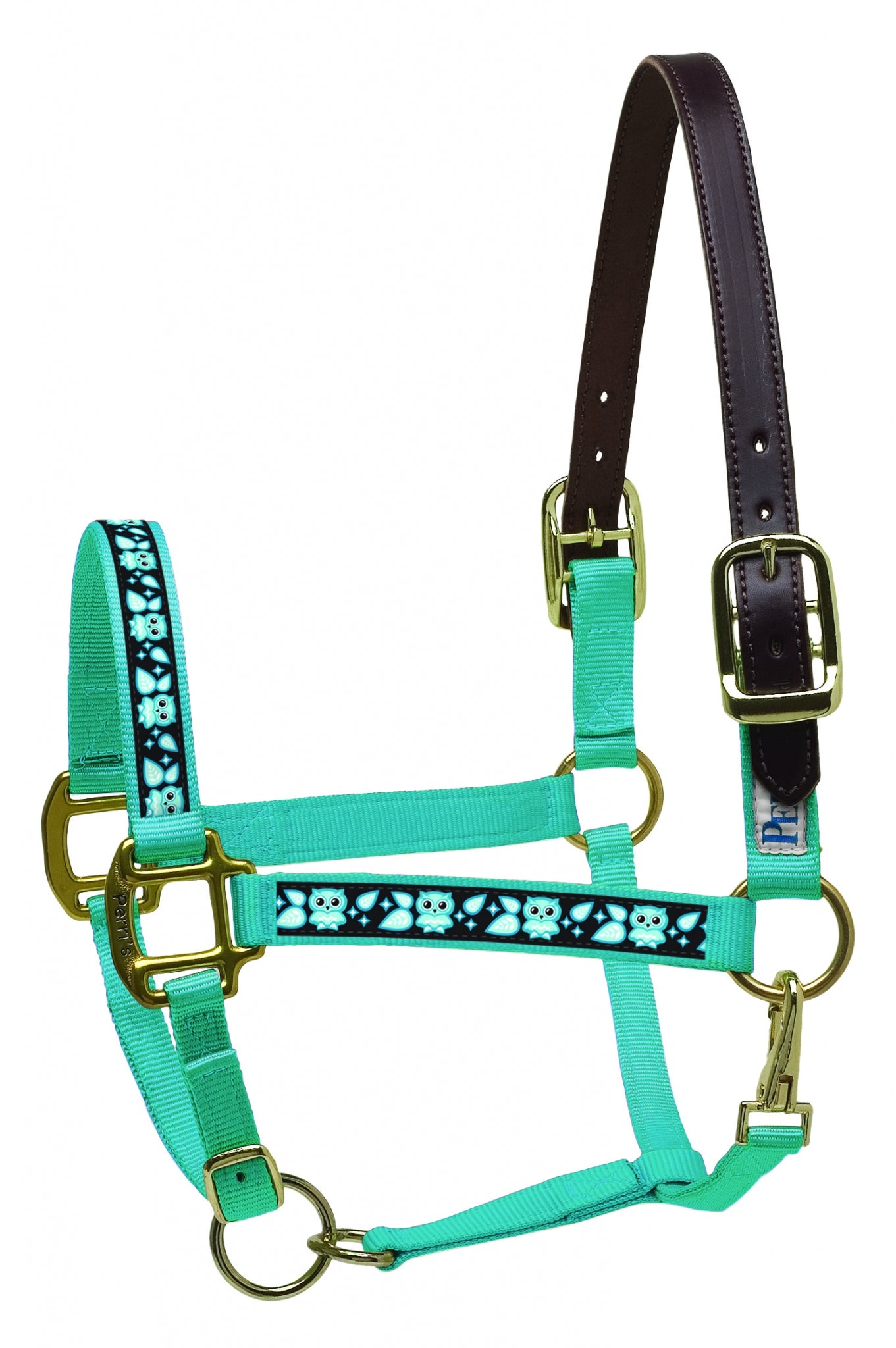 Perri's Nylon Ribbon Safety Halter - Owls