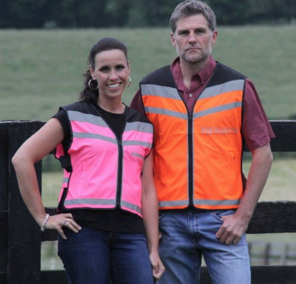 HighVizibility Ladies' Reflective Air Waistcoat - Please Pass Wide & Slow