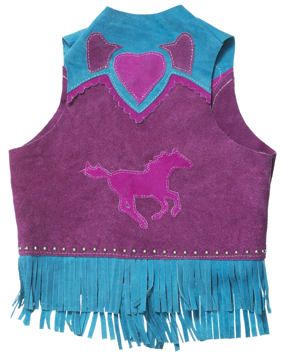 Tough-1 Kids Running Horse Chap & Vest