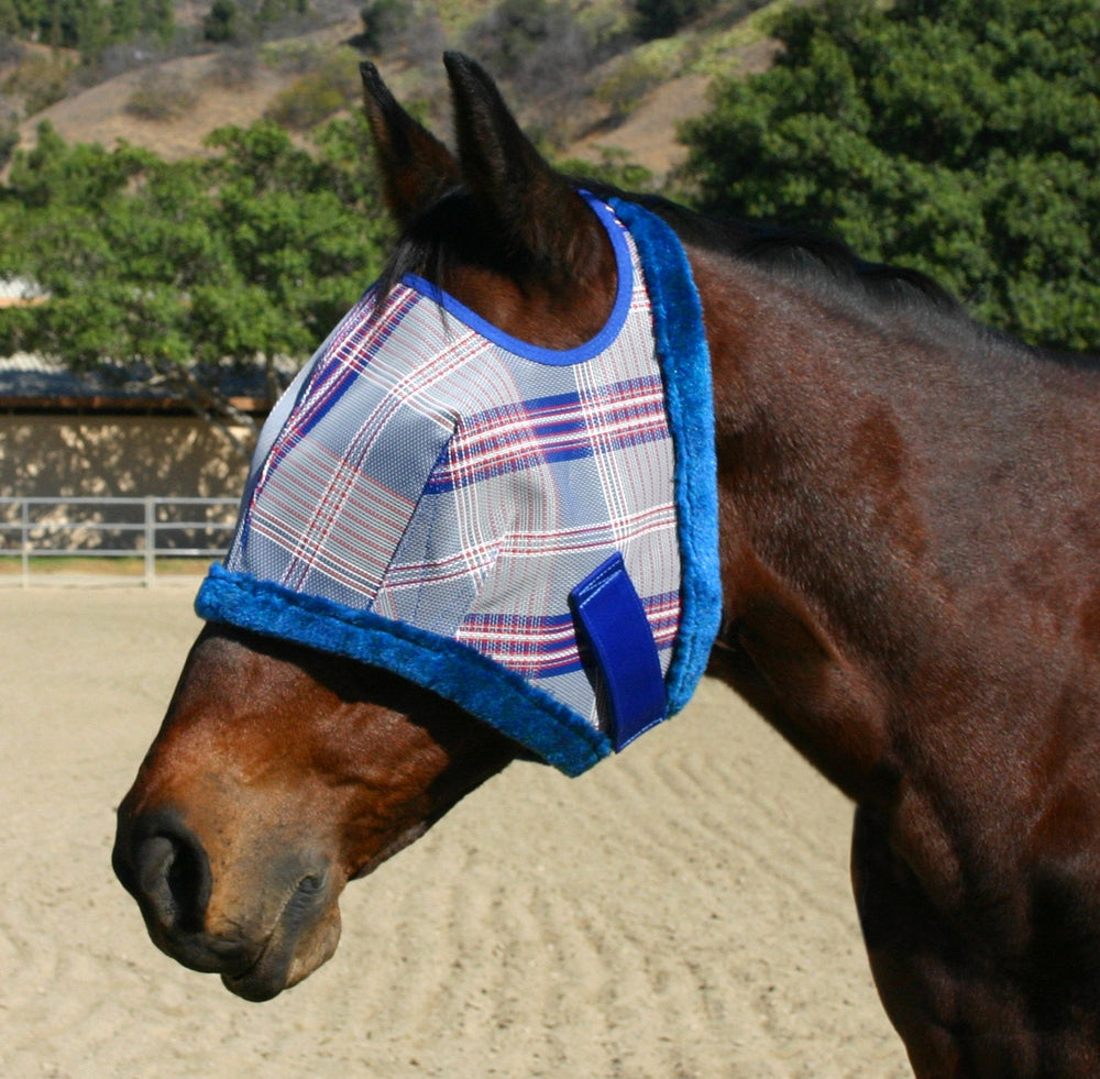 Kensington Signature Fly Mask with Fleece Trim