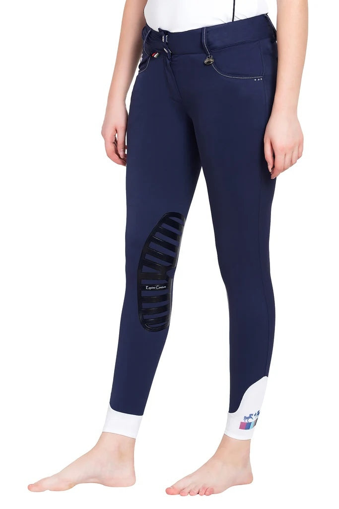 Equine Couture Ladies Darsy Knee Patch Breeches