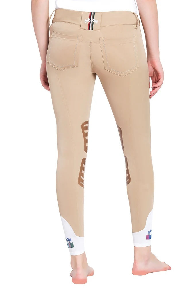 Equine Couture Ladies Darsy Knee Patch Breeches