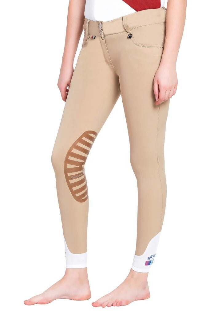 Equine Couture Ladies Darsy Knee Patch Breeches