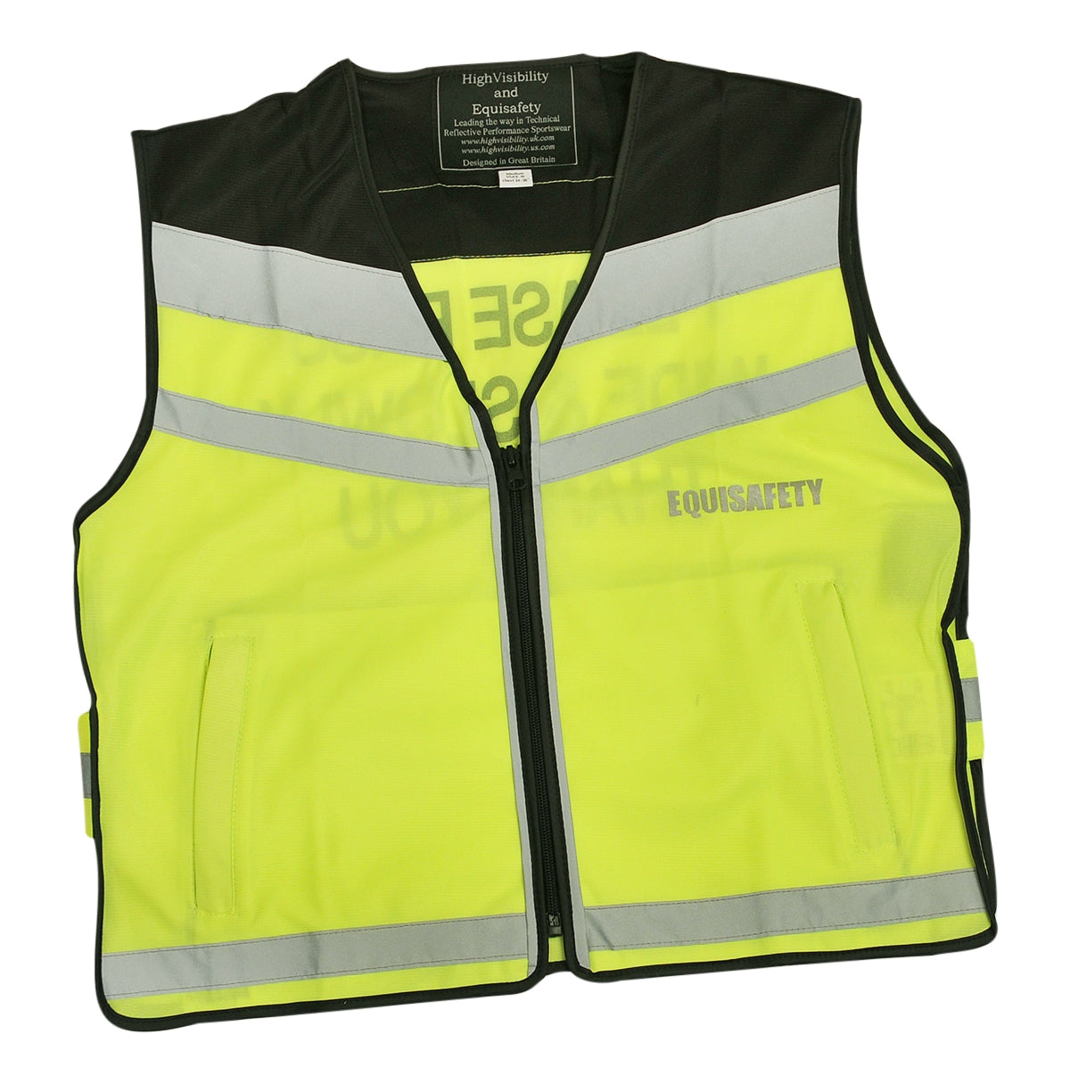 HighVizibility Ladies' Reflective Air Waistcoat - Please Pass Wide & Slow