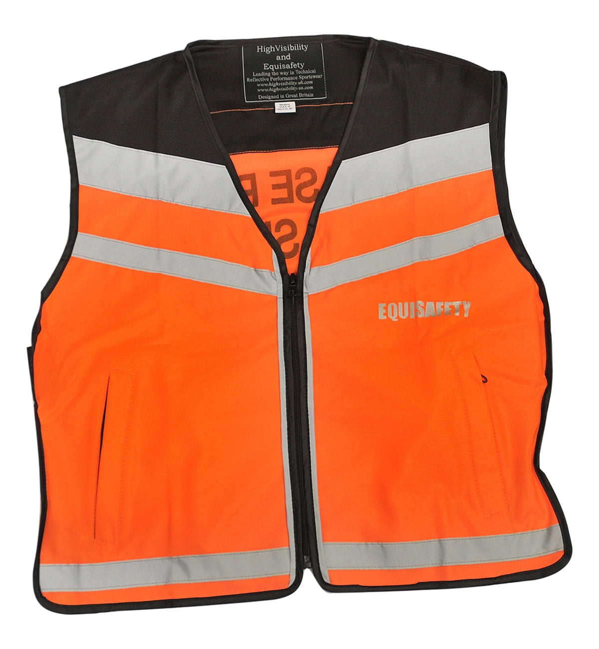 HighVizibility Ladies' Reflective Air Waistcoat - Please Pass Wide & Slow