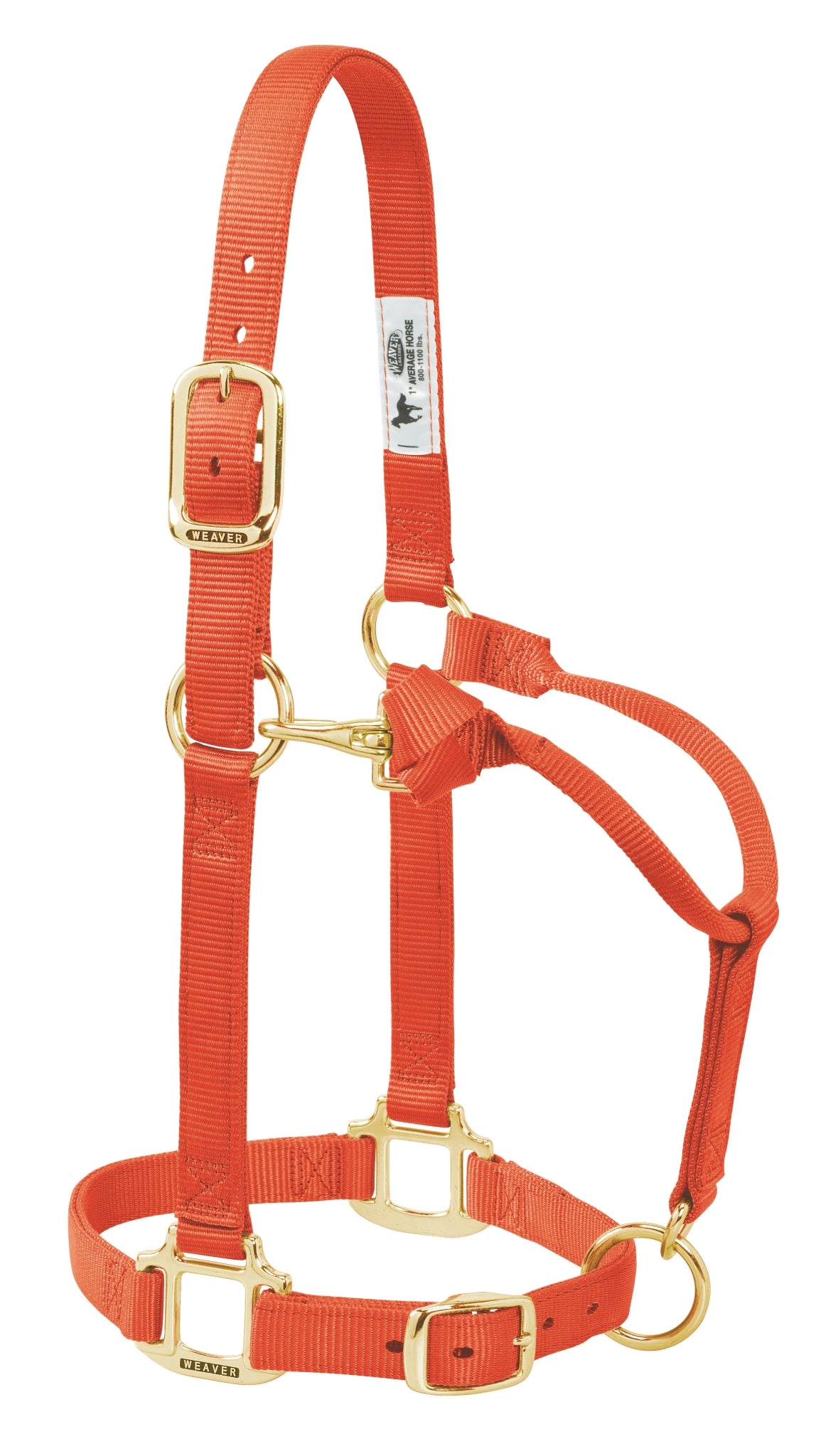 Weaver Original 3/4'' Adjustable Chin & Throat Snap Halter