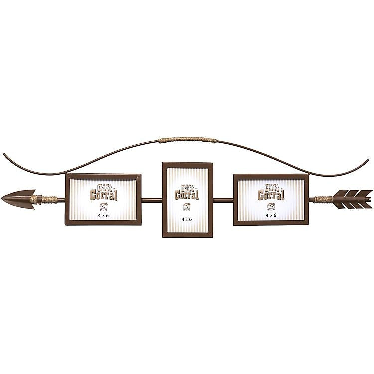 Gift Corral - Arrow Frame Wall Dcor with 3 Frames