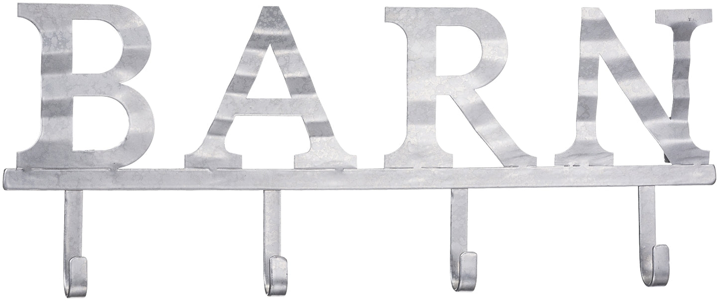 Gift Corral Word/4 Hook Metal Sign