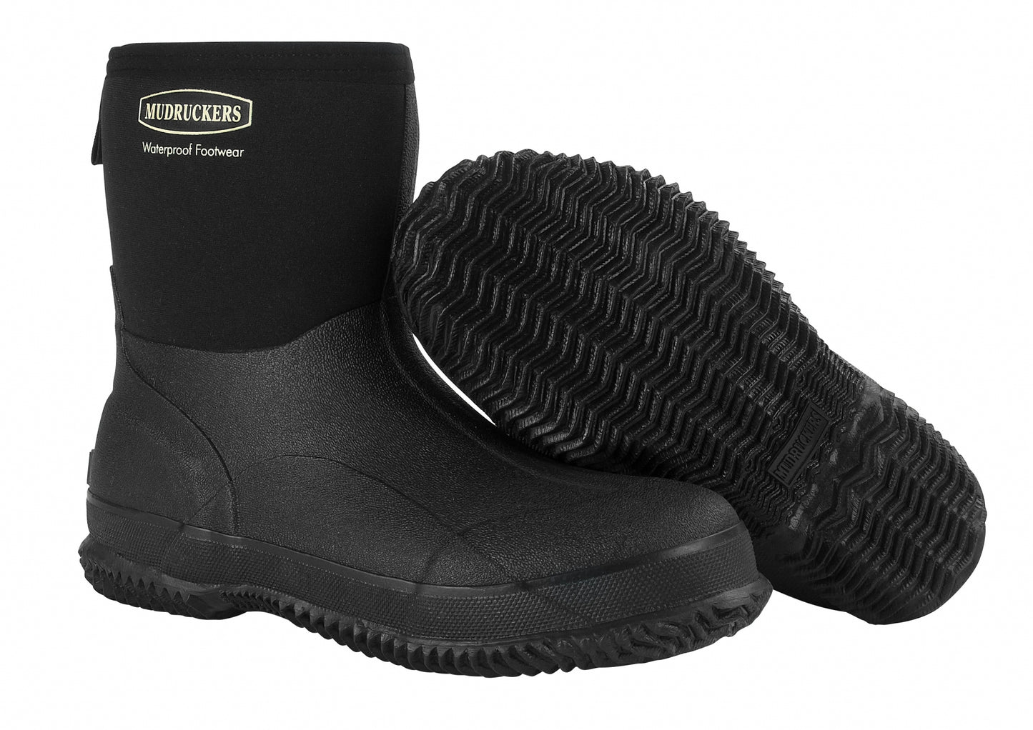 Mudruckers Waterproof Slip On Mid Boots