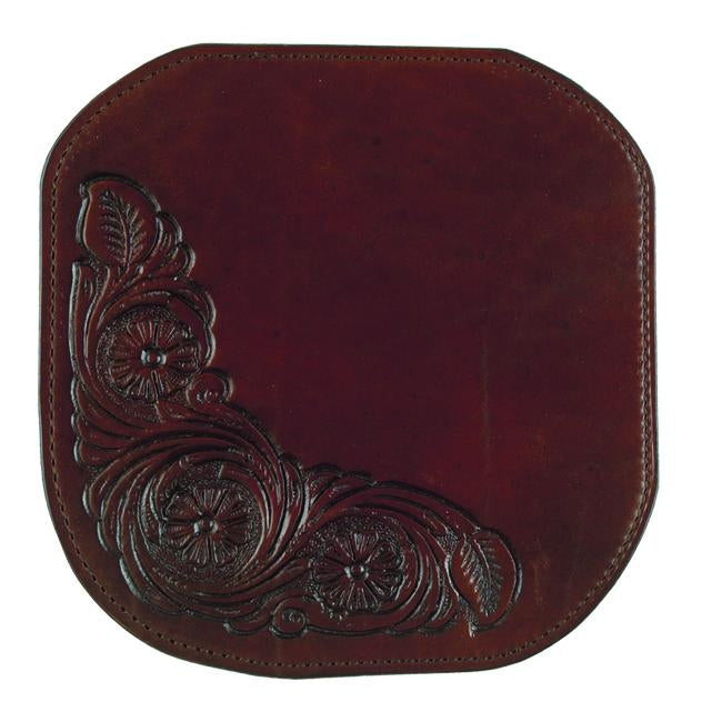 Circle Y Straight Floral Tooled Noseband